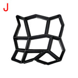 Mould Garden Floor Road Concrete Mould Jardin Green Tool Molds Concrete Step Pavement Paver Moldes De Plastico Para Yeso
