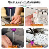 2pcs Screwdriver Magnetism S2 Slotted &amp; Phillips Screwdrivers Cross Tips Soft Handle Screw Driver Household Repair  Hand Tools