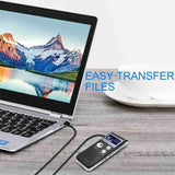 1 Set Portable LCD Screen 8GB Digital Voice Recorder Dictaphone Player Telephone Audio Recorder MP3 T4A9