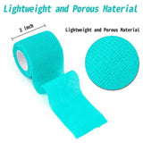 40 Rolls Self Adhesive Bandage Sports Injury Bandage 2 Inch Stretch Bandage First Aid For Wrist Ankle Swelling Sprain