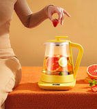 220V 1.8L Household Electric Kettle Automatic Glass Teapot Multi Cooker Water Boiling Pot Health Preserving Pot