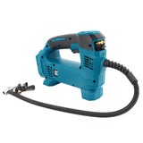 200W 21V Wireless Car Air Pump Cordless Inflatable Pump Digital Car Electric Air Pump for Makita 18V Battery 10A 12(L/min)