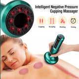 Electric Cupping Therapy Set Rechargeable Cupping Gua Sha Massager Anti Cellulite Beauty Health Body Slimming Scraping Massager