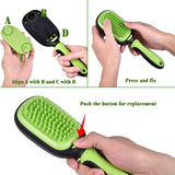 5 IN 1 Dogs Hair Removal Comb Sets Hair Deshedding Trimmer Combs Pets Grooming Tool Grooming Brush Deshedding Comb Edge Trimming