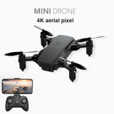 Mini 2.4GHz Drone 4K Camera HD Foldable Drone Quadcopter Return To FPV One Click Follow Me RC Dron Toy Drone 4k Profesional Gift