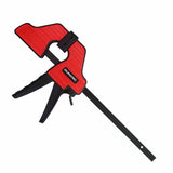 4 Inches Woodworking Work Bar F Clamp Clip Quick Ratchet Release Clip Heavy Duty Woodworking Bar Clamps Kit DIY Hand Tool