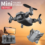 KY905 Mini Drone With 4K Camera HD Foldable Drones Quadcopter One-Key Return FPV Follow Me RC Helicopter Quadrocopter Kid's Toys