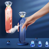 2022 Diamond Blackhead Removal Oxygen Injection 2in1 Spray Moisturizing Pores Deep Cleansing and Face Tightening Rejuvenation