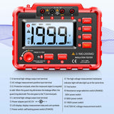 Internal Resistance Tester Multifunction Digital 1999 Counts Auto Range Megohmmeter High Voltage Resistance Meters LCR Tester
