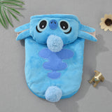 Winter Warm Pet Cat Dog Clothes for Small Dogs Cartoon Cotton Pet Costume Hoodie Chihuahua Pug Coat Jacket Puppy Clothing Outfit