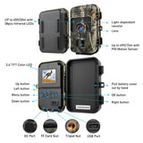 2021 New 16MP 1080P Hunting Camera 0.6S Motion Digital Infrared Trail Camera with Night Vision Wild Cam Photo Traps Game Camera