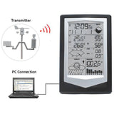 WS1040 Professional Weather Station with PC Link Household Wireless Thermometer Hygrometer Barometric Pressure Weather Forecast