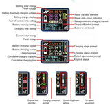 20-600W MPT-7210A LCD MPPT Solar Regulator Charge Controller 24V/36V/48V/60V/72V Boost Aluminum Alloy Green 0-10A Adjustable