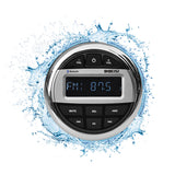 Waterproof Bluetooth Marine Stereo Radio Bateau MP3 Player AM FM Tuner For Streaming Music on Boats Golf Carts ATV UTV