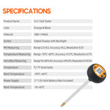 SMART SENSOR PH328 Digital Backlight Soil Tester 3 in 1 PH/ Moisture/ Temperature Soil PH Test Probe Temp Humidity Meter