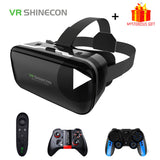 VR Shinecon 6.0 Casque Virtual Reality Glasses 3 D 3d Goggles Headset Helmet For iPhone Android Smartphone Smart Phone Viar Lens