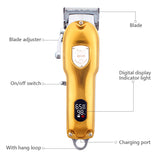 Electric Hair Clipper Rechargeable Low Noise Hair Trimmer Hair Cutting Machine Beard Shaver Trimer For Men Barber Hair Shaving