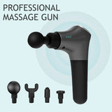 High frequency Massage gun 20 Gears Muscle Massager Pain Sport Massage Deep Vibration Body Shaping Fitness Relax body