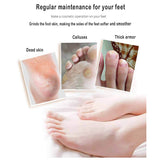 Electric foot grinder pedicure exfoliation hardness dead skin calluses rechargeable foot care pedicure tool