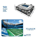 MOULD KING Creative Building Blocks The Bernabue Football Field Model Assembly Bricks Educational Toys For Kids Christmas Gifts