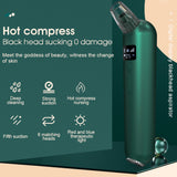 Blackhead Remover Pore Vacuum Electric Pore Extractor with Hot Compress Facial Pore Cleaner Face Care Machine For Skin Treatment