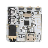 Bluetooth Audio Receiver Board DIY Car Speaker Amplifier Module Bluetooth 5.0 Stable Stereo Amplifier Board with Button Control