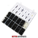 690 in 1 Auto Push Push Retainers Trim Clips Kit Set for Honda Chrysler Toyota