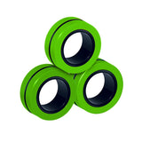 Anti-Stress Magnetic Rings Fidget Toys Magic Ringtools Children Finger Spinner Adult Decompression