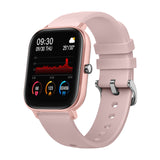 P8 Smart Watch  Men Women 1.4 Inch Ip67 Waterproof Sport Clock Heart Rate Fitness Tracker Sleep Monitor Smartwatch