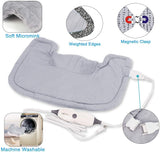 Electric Large Warming Heating Pad Blanket Portable Shoulder Neck Back Heating Shawl Wrap Pain Relief Temperature Controller