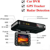 8500 Car DVR Dash Cam Ambarella 3 in 1 Video Recorder Radar Detector GPS Dash Cam Anti Radar for Russia