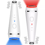Anti-Wrinkle Facial Treatment Face Massager Skin Rejuvenation Red &amp; Blue Light Beauty Machine Heat Cold Face Lifting Massager