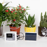 Drip Irrigation Garden Plant Intelligent Automatic Watering System Home Office Solar Charging Greenhouse Pump Timer Controller