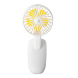 USB Fan Mini Phone Clip Fan Small Electric Fan Portable Outdoor Handheld Fan Rechargeable with Lanyard Small Fan Pattern Pocket
