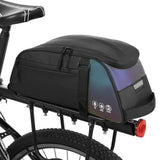 Waterproof Bike Rear Rack Bag Cycling Rear Rack Should Bag Large Capacity Foldable Tail Rear Bag Cycling MTB Trunk Pannier