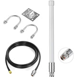 For LoRa Antenna 868Mhz Helium Hotspot Miner 4DBi Antenna &amp;10FT KSR200 Coaxial Extension Cable for RAK Nebra Bobcat