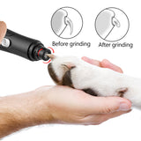 Painless Pet Paw Nail Tool Cut The Nail Dog Nail Grinders Dog Nail Clippers USB Rechargeable Electric Pet Nail Cleaning Supplies
