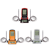 Digital BBQ Thermometer Wireless Kitchen Oven Food Cooking Grill Smoker Meat The R9UF