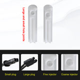 Universal Car Fuel Injector Cleaner Nozzle Shape Car Flush Adapter Tools Set Nozzle Accessories Equipment Car Cleaning Washing