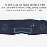 New Bluetooth Sleeping Eye Mask for Travel Meditation 5.0 Wireless Headphone with Ultra-Thin Stereo Speakers Music Eye Cover