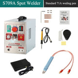 SUNKKO 709A Battery Spot Welder with HB-71A Welder pen for 18650 WELDING STATION Spot Welding Machine 220V /110V