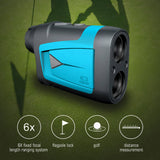 600m Golf Rangefinder Outdoor Infrared Laser Distance Meter Speed Tester Digital Monocular Telescope Range Finder Distance Meter