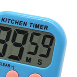 Digital Kitchen Timer Big Digits Loud Alarm Magnetic Backing Stand with Large LCD Display for Cooking Baking Sports Games