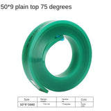 50mm*9mm Flat Silkscreen Squeegee Rubber 55A 65A 75A 80A DIY Silk Screen Printing Ink Scratch Board Tools Squeegee Rubber Blade
