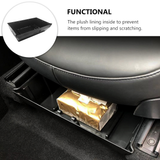 1 Pc Anti-scratch Durable Anti-skid Black Sundries Box Car Container Storage Case