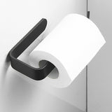 Hanging Paper Roll Holder Kitchen Towel Cupboard Door Rack Space Aluminum Punch-free Creative Paper Toilet Tissue Box