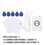 RFID Smart Card Reader Writer Copier Duplicator Writable Copy USB S50 13.56mhz ISO/IEC18092 NFC ACR122U Dropship