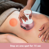 2021 Electric Cupping  Massager 9 Gears Scraping Guasha Body Shaping Massager Vacuum Therapy Heating Acupuncture Therapy Massage