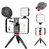 Dimmable LED Selfie Light with Tripod Selfie Light Photography Ringlight with Stand for Cell Phone Studio Rig Kit