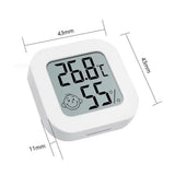 Indoor Hygrometer Thermometer Humidity Gauge Monitor with Temperature -10℃-70℃ (14℉-158℉) and Humidity 10%RH-99%RH Sensor